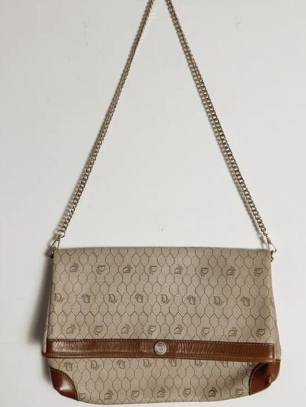 Authentic Dior Honeycomb Shoulder Bag